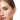 Model showcasing 1940s retro diamond and gold earrings – Statement vintage earrings New Orleans