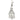 Diamond Drop Earrings Edwardian circa 1915 left