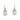 Diamond Drop Earrings Edwardian circa 1915 back
