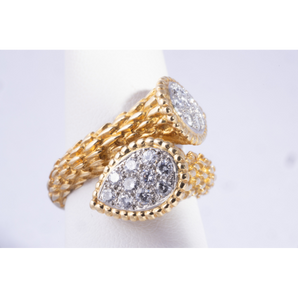 Boucheron Paris Toi Et Moi Serpent Boheme Ring In 18Kt With Diamonds