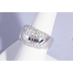 Cartier Diamond and White Gold Ring