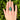 Art Deco green enamel diamond ring worn on hand – statement ring from New Orleans jeweler