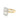 Side view of emerald cut diamond ring in gold setting – HGM Jewelry New Orleans
