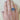 Model showcasing natural color blue sapphire and diamond ring – HGM Jewelry New Orleans
