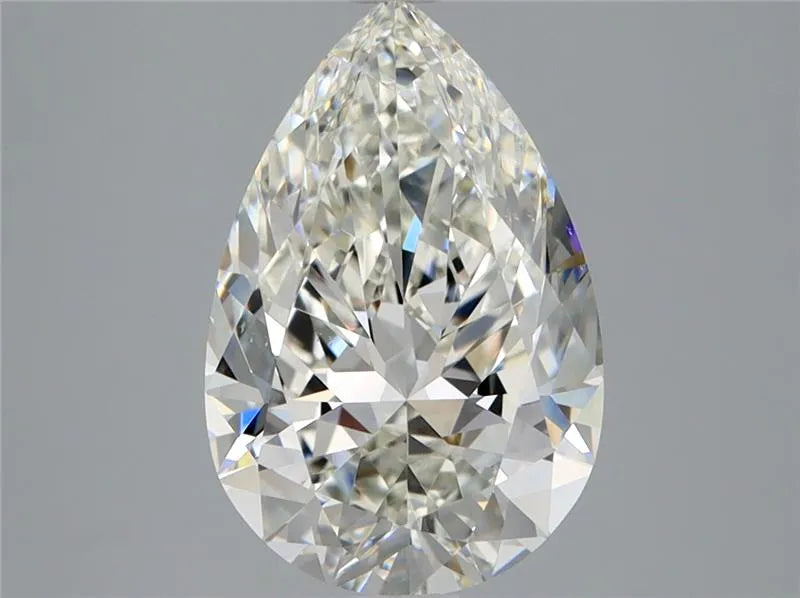 2.50ct Pear Natural Diamond (Colour I, Clarity VS2, GIA Certified)