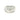 Cartier diamond pavé band ring in 18k white gold, view from above