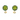 Front view of peridot and tsavorite garnet diamond earrings in 14k yellow gold – HGM Jewelry New Orleans
