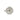 Top view of antique platinum ring with 1.90-carat European cut center diamond and bezel-set accents