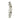 Side angle of 1950s diamond bracelet with intricate 18k white gold links and diamonds